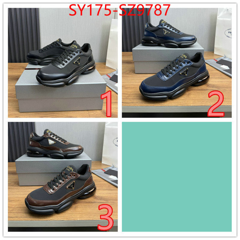 Men shoes-Prada sell online luxury designer ID: SZ9787 $: 175USD