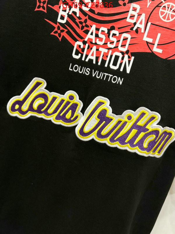 Clothing-LV best quality replica ID: CZ7836 $: 69USD