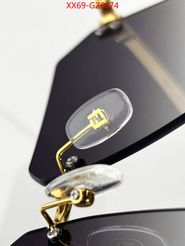 Glasses-Fendi 7 star quality designer replica ID: GZ9074 $: 69USD