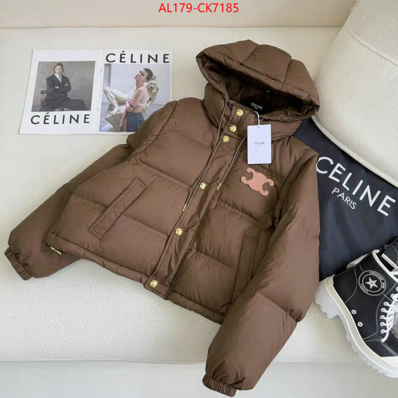 Down jacket Women-Celine replica for cheap ID: CK7185 $: 179USD