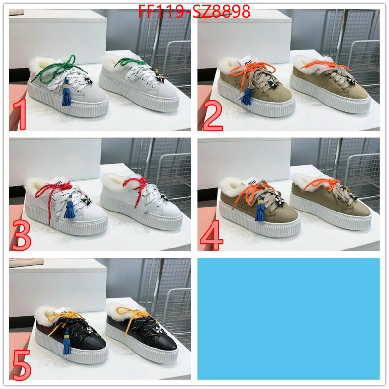 Women Shoes-Miu Miu high quality perfect ID: SZ8898 $: 119USD