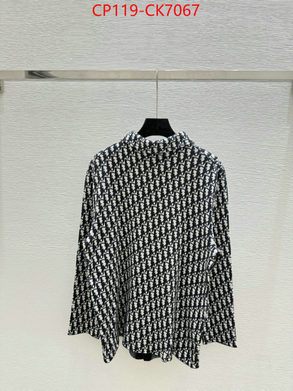 Clothing-Dior high quality ID: CK7067 $: 119USD