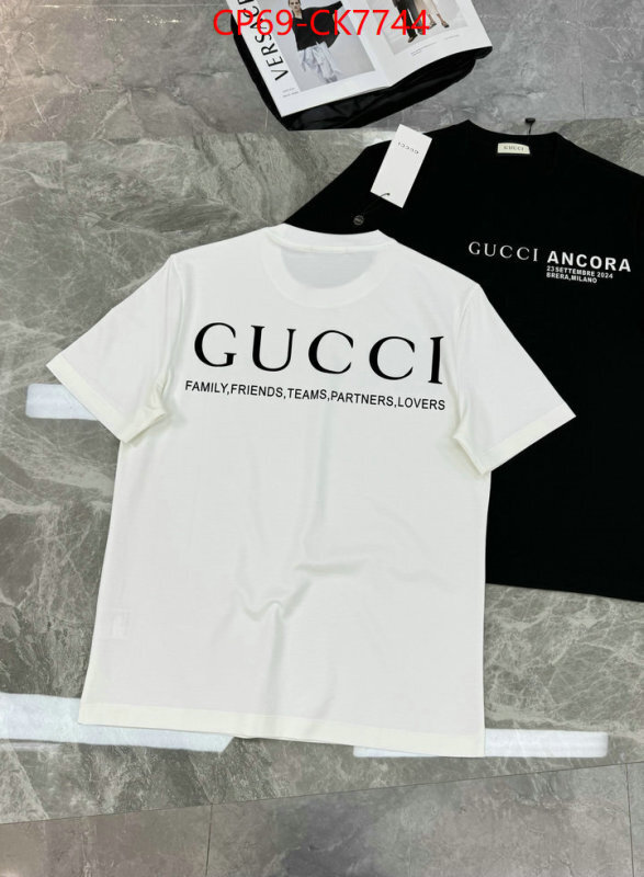 Clothing-Gucci what's the best place to buy replica ID: CK7744 $: 69USD