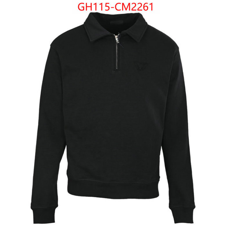 Clothing-Prada wholesale 2024 replica ID: CM2261 $: 115USD