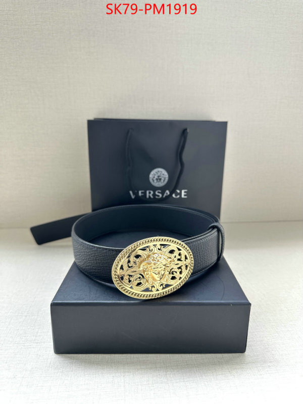 Belts-Versace cheap replica designer ID: PM1919 $: 79USD