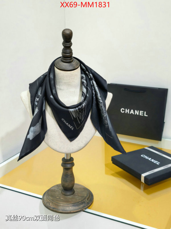 Scarf-Chanel outlet 1:1 replica ID: MM1831 $: 69USD