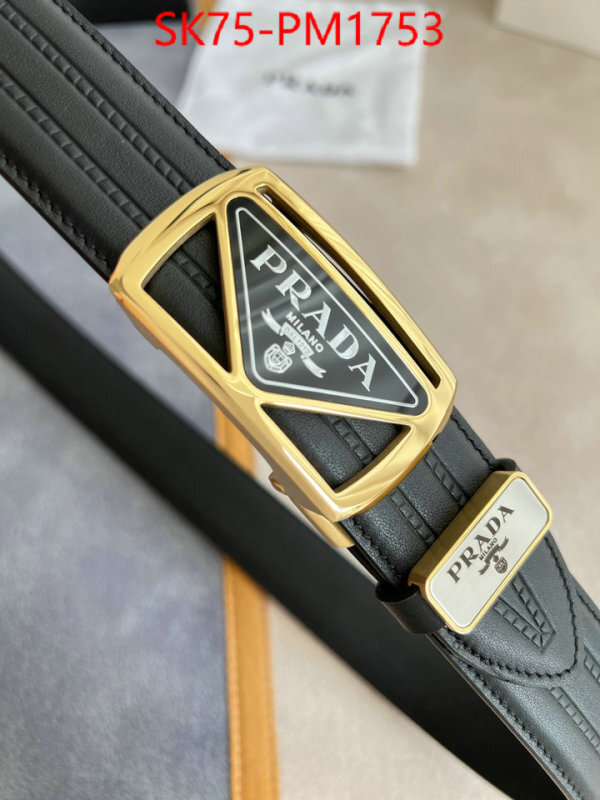 Belts-Prada best quality designer ID: PM1753 $: 75USD