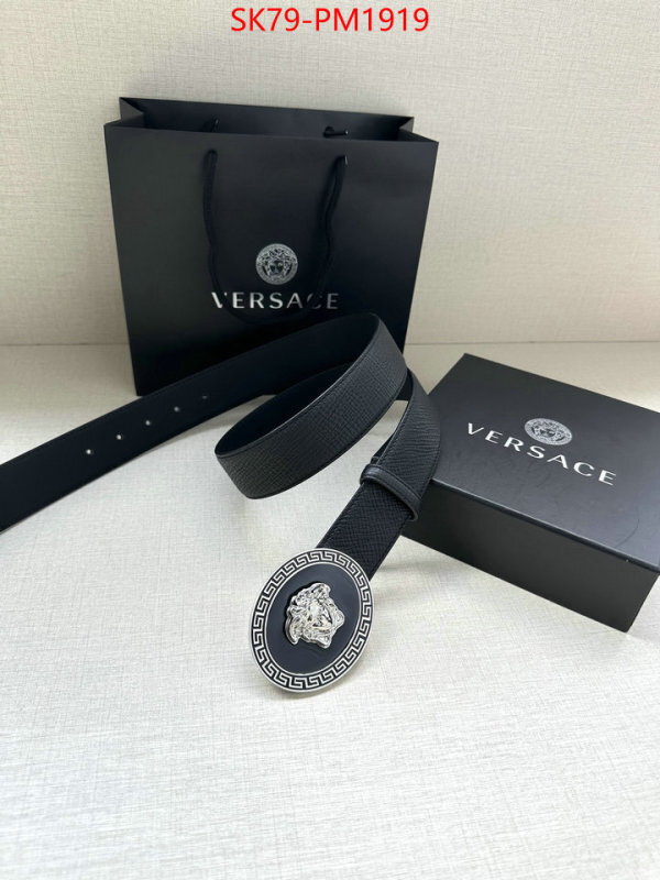 Belts-Versace cheap replica designer ID: PM1919 $: 79USD