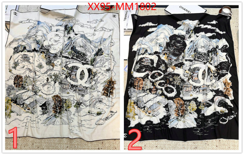 Scarf-Chanel sellers online ID: MM1802 $: 95USD