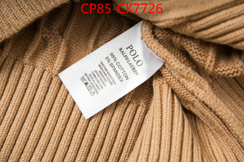 Clothing-Ralph Lauren 1:1 replica wholesale ID: CK7726 $: 85USD