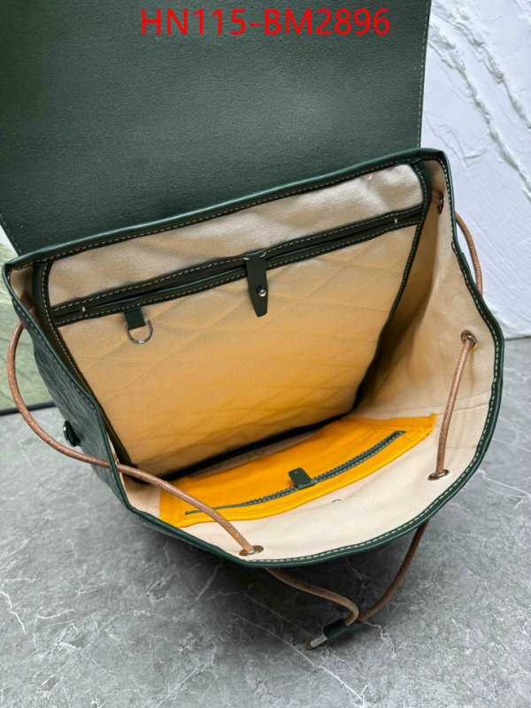 Goyard Bags(4A)-Backpack- shop cheap high quality 1:1 replica ID: BM2896 $: 115USD,