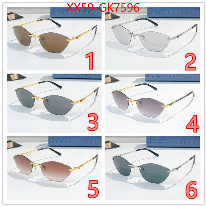 Glasses-Gucci high quality designer replica ID: GK7596 $: 59USD