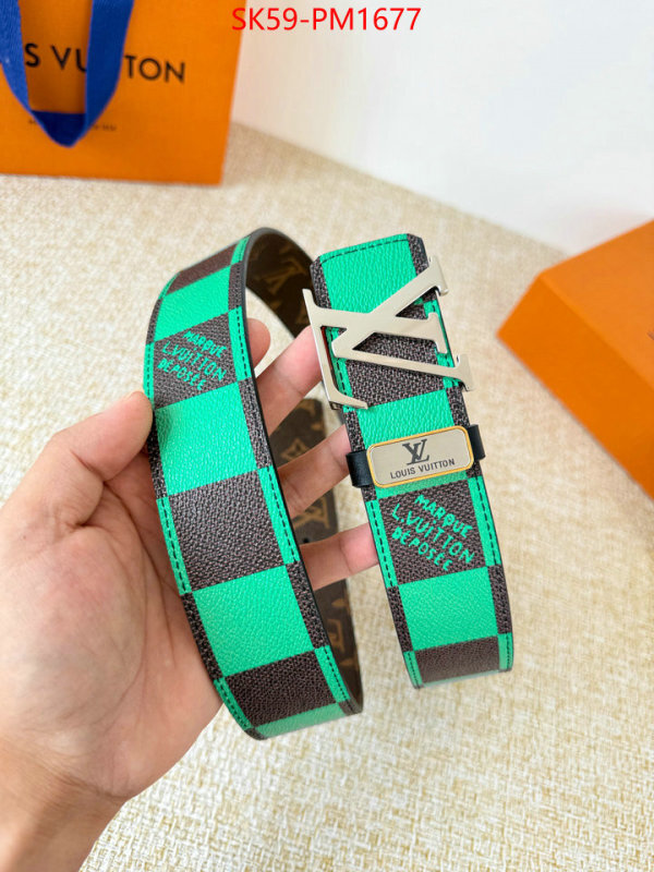 Belts-LV buy luxury 2024 ID: PM1677 $: 59USD