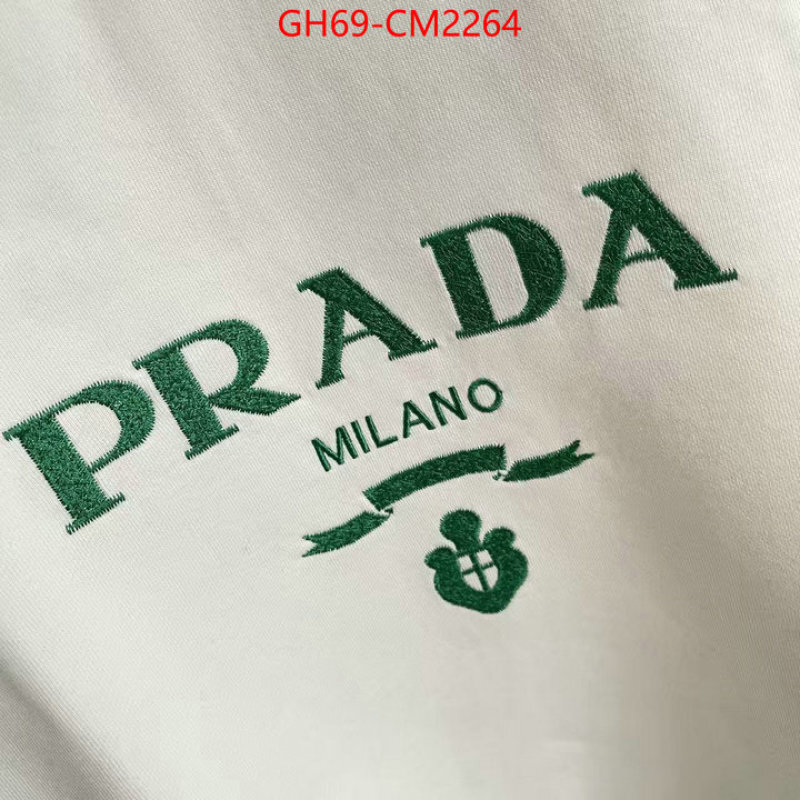 Clothing-Prada best quality fake ID: CM2264 $: 69USD