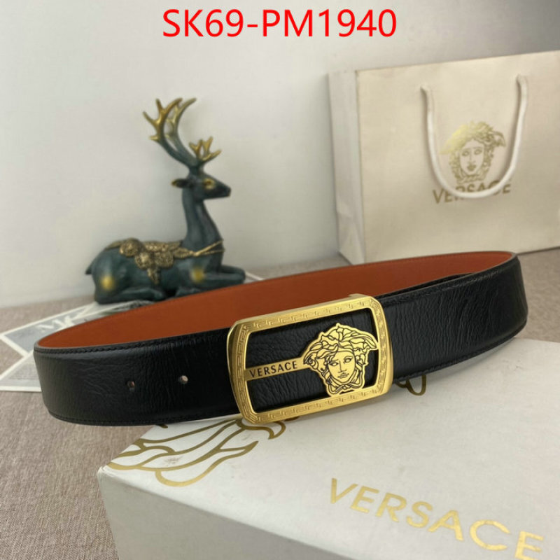 Belts-Versace high quality customize ID: PM1940 $: 69USD