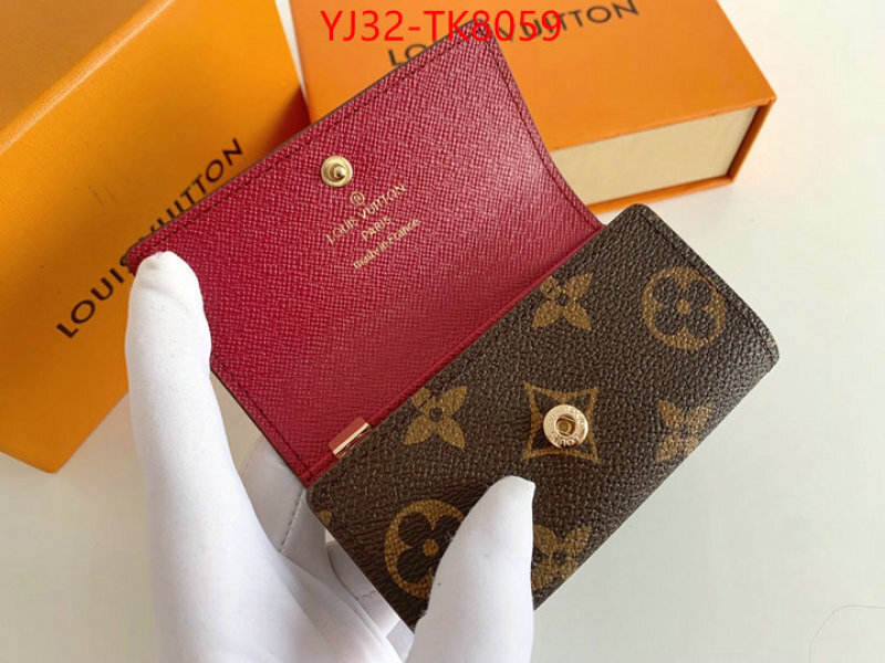 LV Bags(4A)-Wallet best website for replica ID: TK8059 $: 32USD,