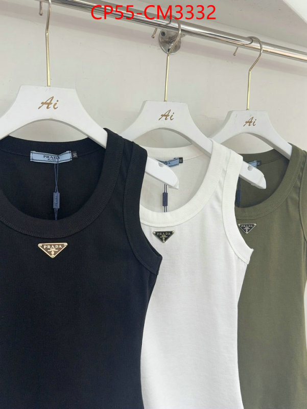 Clothing-Prada best ID: CM3332 $: 55USD-shoes yupoo Clothing-Prada best ID: CM3332 $: 55USD