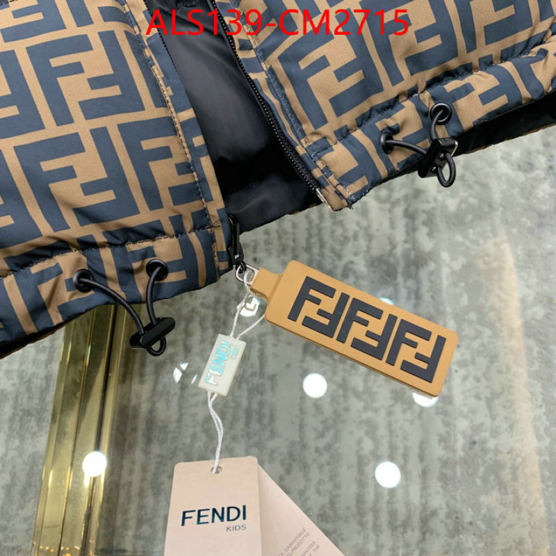 Kids clothing-Fendi top quality website ID: CM2715 $: 139USD