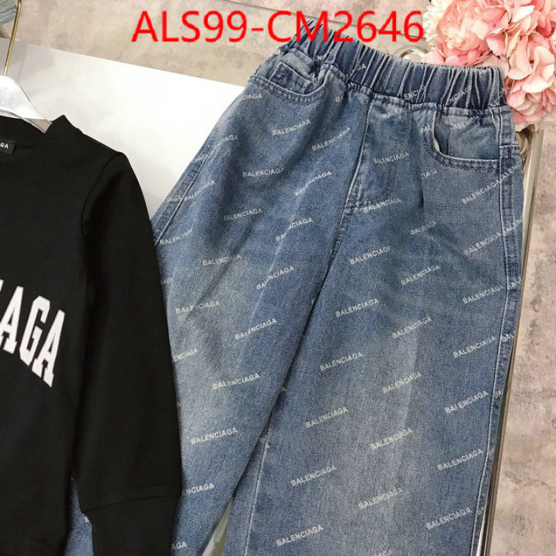 Kids clothing-Balenciaga for sale online ID: CM2646 $: 99USD