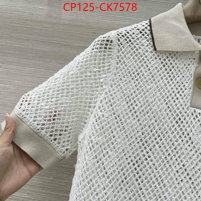 Clothing-Brunello Cucinelli high quality replica ID: CK7578 $: 125USD