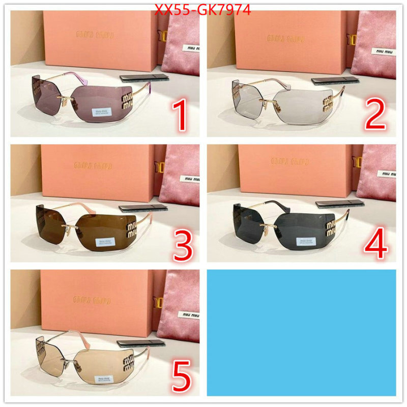 Glasses-Miu Miu replica every designer ID: GK7974 $: 55USD
