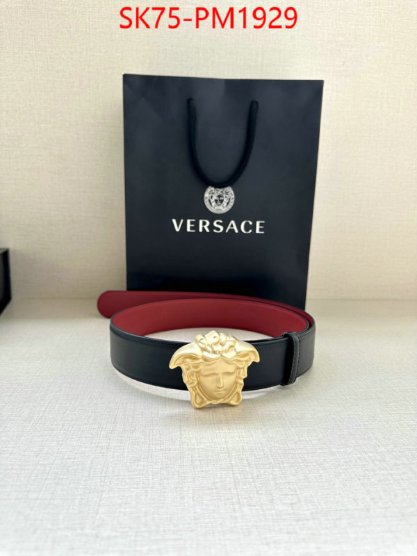 Belts-Versace top sale ID: PM1929 $: 75USD
