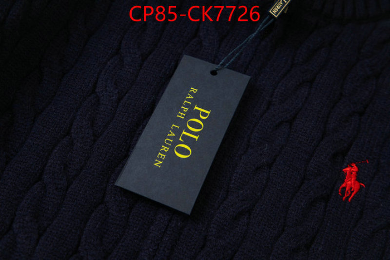 Clothing-Ralph Lauren 1:1 replica wholesale ID: CK7726 $: 85USD