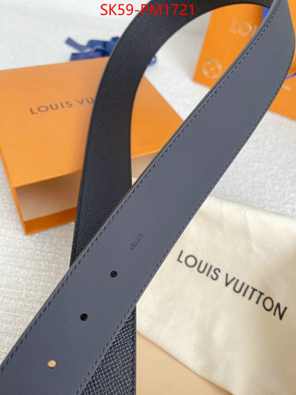 Belts-LV top quality fake ID: PM1721 $: 59USD