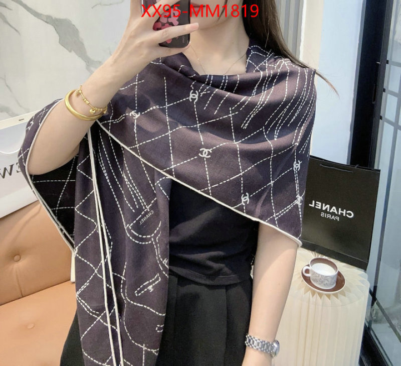 Scarf-Chanel where to buy high quality ID: MM1819 $: 95USD