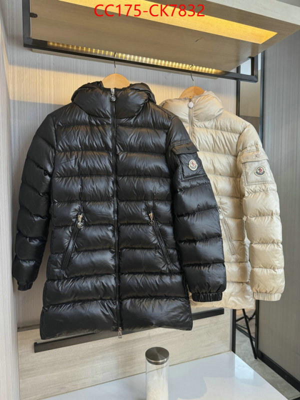 Down jacket Women-Moncler how to buy replica shop ID: CK7832 $: 175USD
