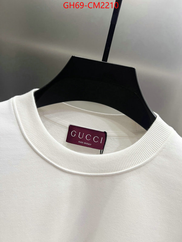 Clothing-Gucci designer fake ID: CM2210 $: 69USD