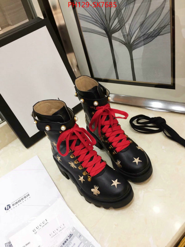 Women Shoes-Gucci knockoff highest quality ID: SK7685 $: 129USD
