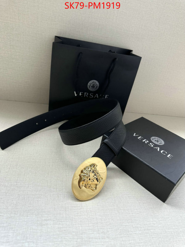 Belts-Versace cheap replica designer ID: PM1919 $: 79USD