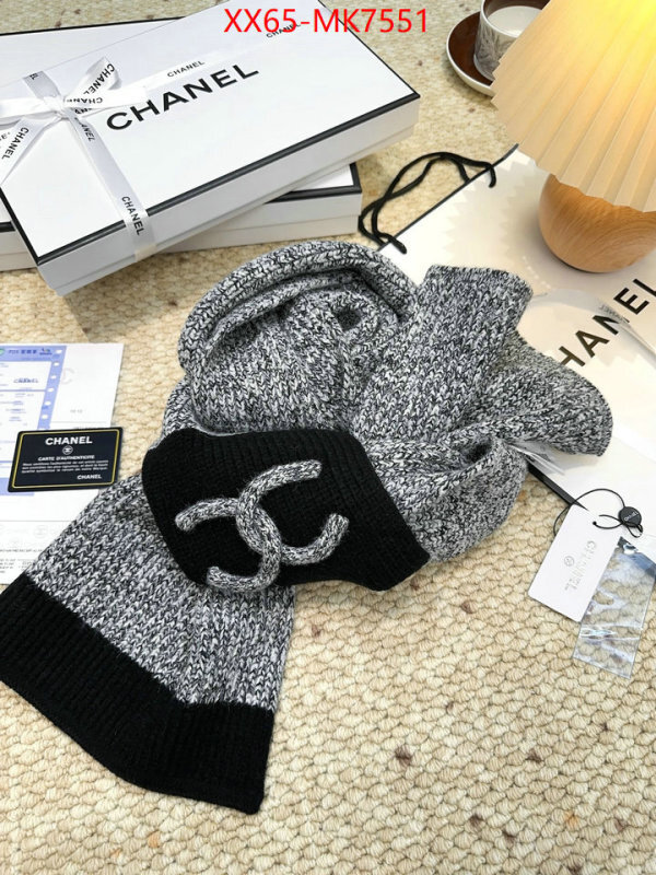 Scarf-Chanel wholesale replica shop ID: MK7551 $: 65USD