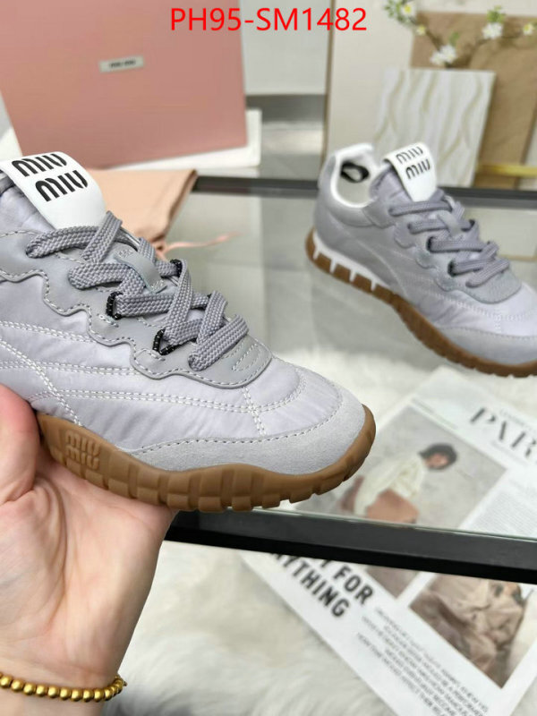 Women Shoes-Miu Miu top 1:1 replica ID: SM1482 $: 95USD