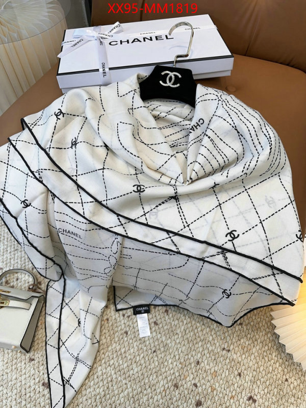 Scarf-Chanel where to buy high quality ID: MM1819 $: 95USD
