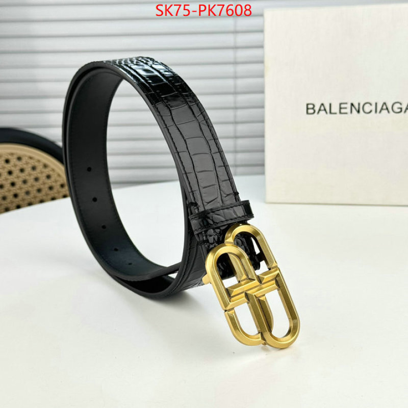 Belts-Balenciaga how to find replica shop ID: PK7608 $: 75USD