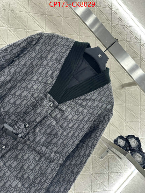 Down jacketMen-Dior knockoff highest quality ID: CK8029 $: 175USD