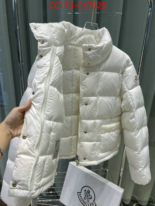 Down jacket Women-Moncler buy high quality cheap hot replica ID: CK7829 $: 179USD