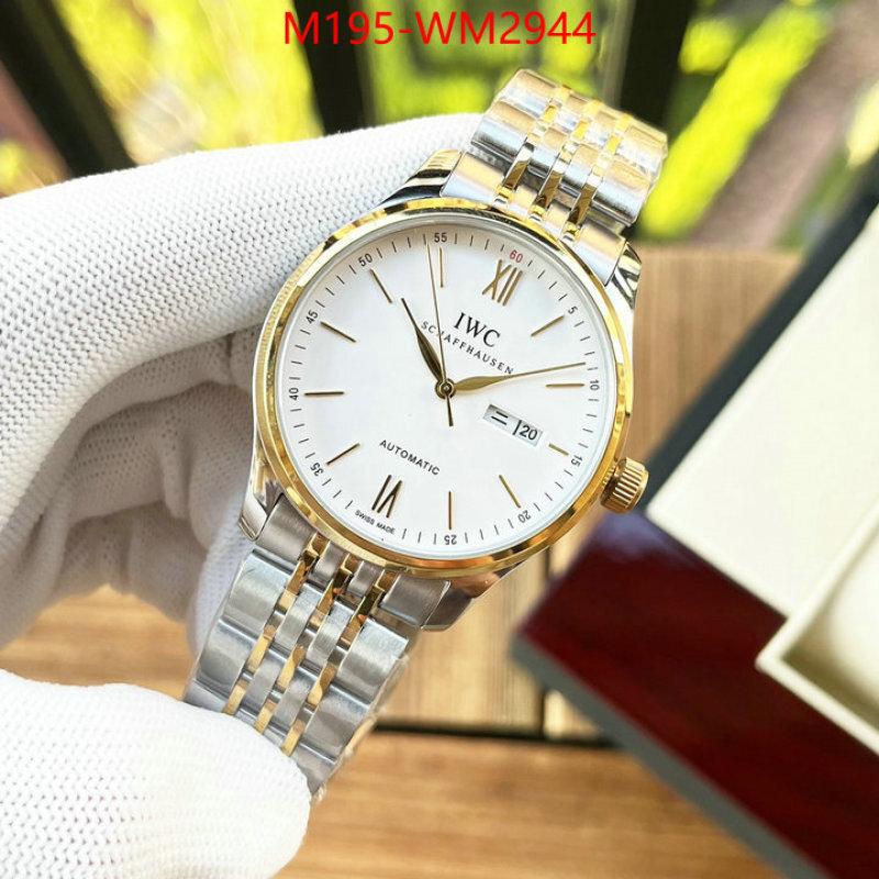 Watch(4A)-IWC luxury shop ID: WM2944 $: 195USD-shoes yupoo Watch(4A)-IWC luxury shop ID: WM2944 $: 195USD