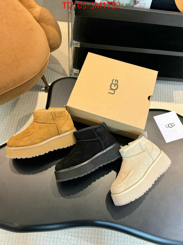 Women Shoes-UGG designer 1:1 replica ID: SM1792 $: 105USD