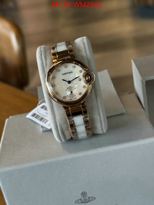 Watch(4A)-Cartier online shop ID: WM2935 $: 139USD-shoes yupoo Watch(4A)-Cartier online shop ID: WM2935 $: 139USD