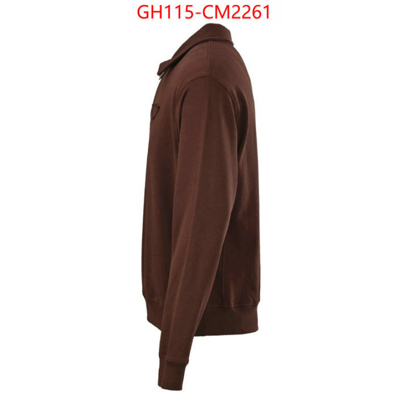 Clothing-Prada wholesale 2024 replica ID: CM2261 $: 115USD