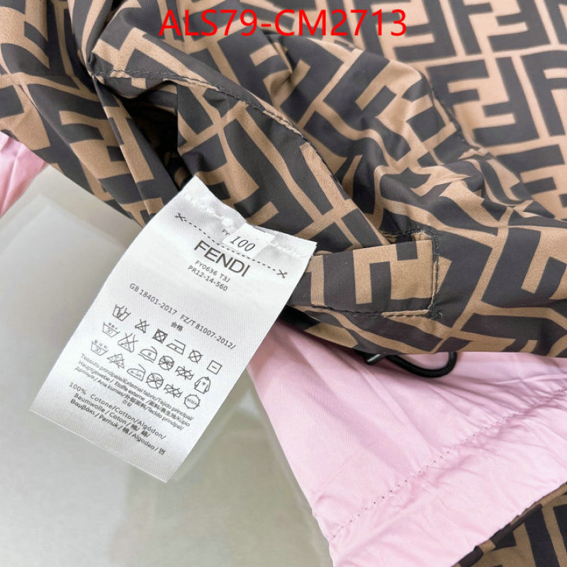 Kids clothing-Fendi online from china designer ID: CM2713 $: 79USD