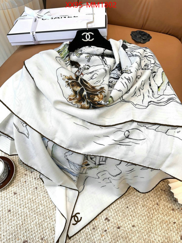 Scarf-Chanel sellers online ID: MM1802 $: 95USD