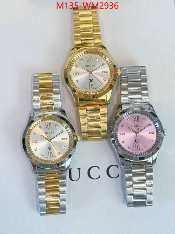 Watch(4A)-Gucci what best replica sellers ID: WM2936 $: 135USD-shoes yupoo Watch(4A)-Gucci what best replica sellers ID: WM2936 $: 135USD