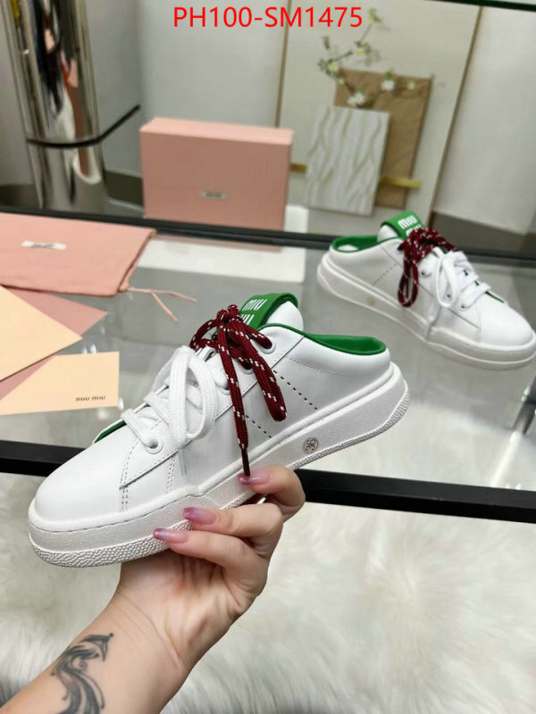 Women Shoes-Miu Miu designer wholesale replica ID: SM1475 $: 100USD