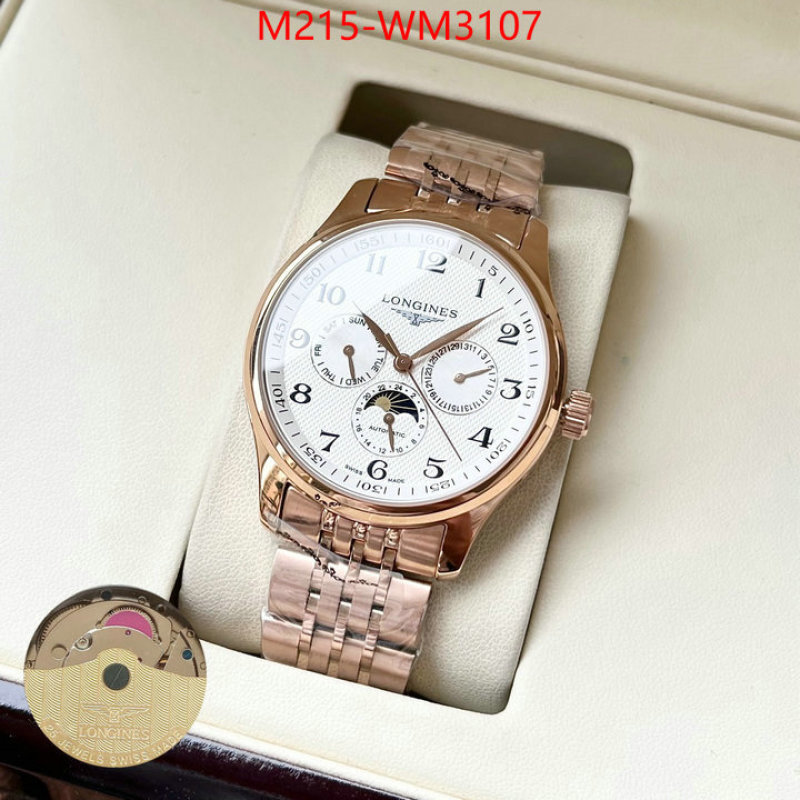 Watch(TOP)-Longines replica ID: WM3107 $: 215USD-shoes yupoo Watch(TOP)-Longines replica ID: WM3107 $: 215USD