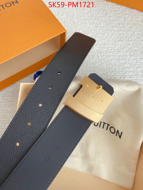 Belts-LV top quality fake ID: PM1721 $: 59USD