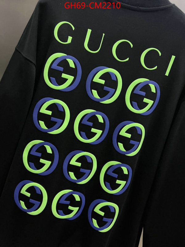 Clothing-Gucci designer fake ID: CM2210 $: 69USD
